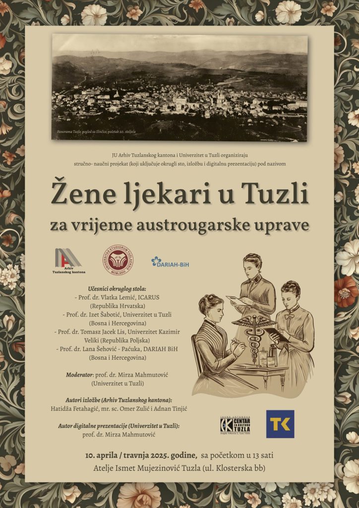 Projekat "Žene ljekari u Tuzli za vrijeme austrougarske uprave"
