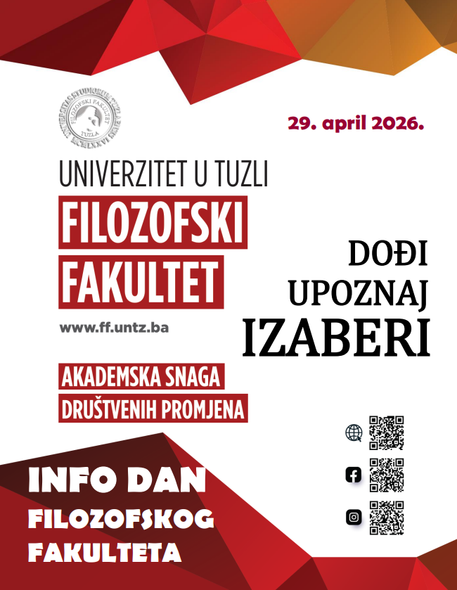 Info Dan FF 2026 - Promocija studijskih programa