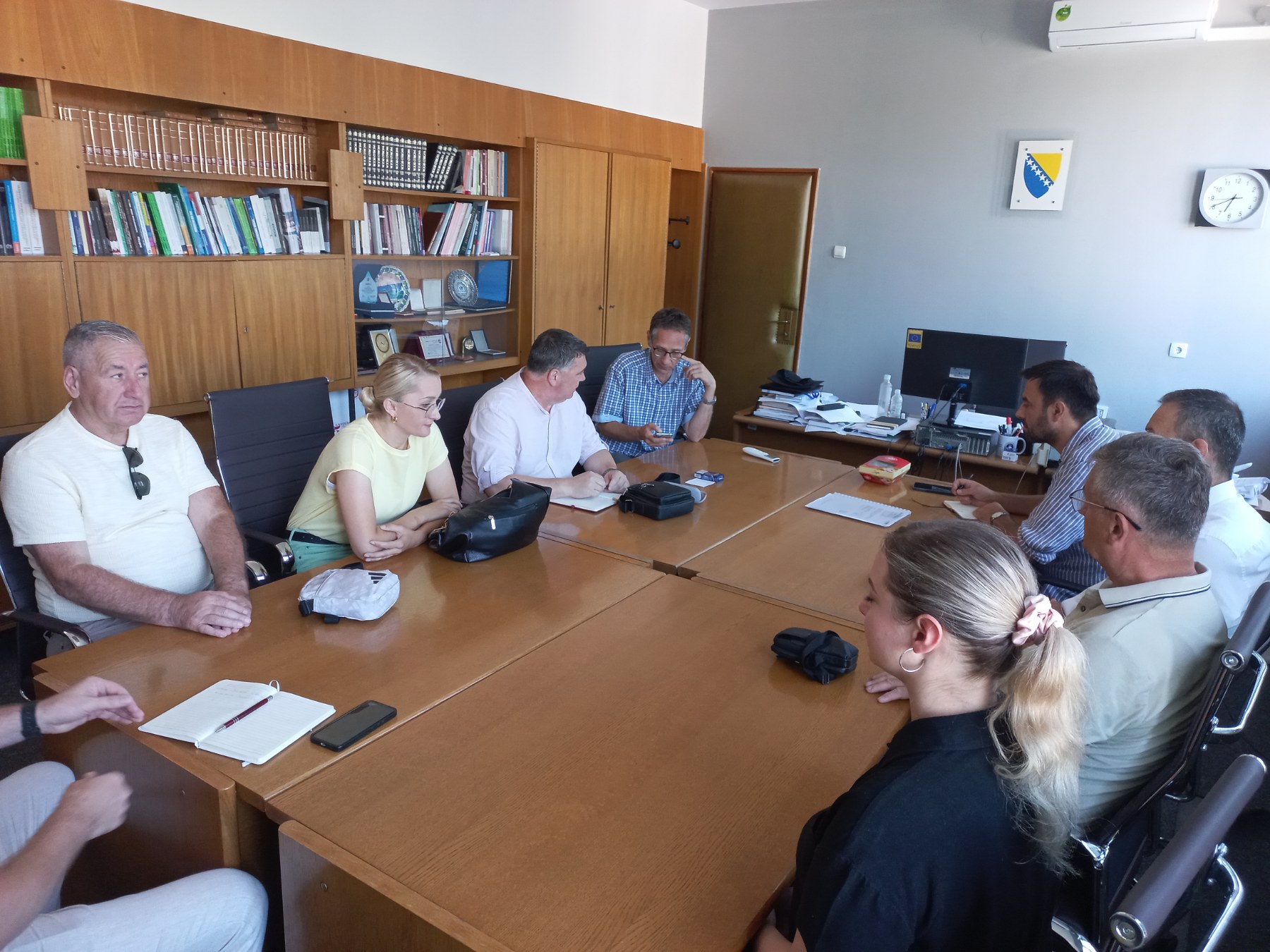 Sastanak sa Rukovodstvom Fakulteta o Akcionom planu za unapređenje kvaliteta studijskih programa