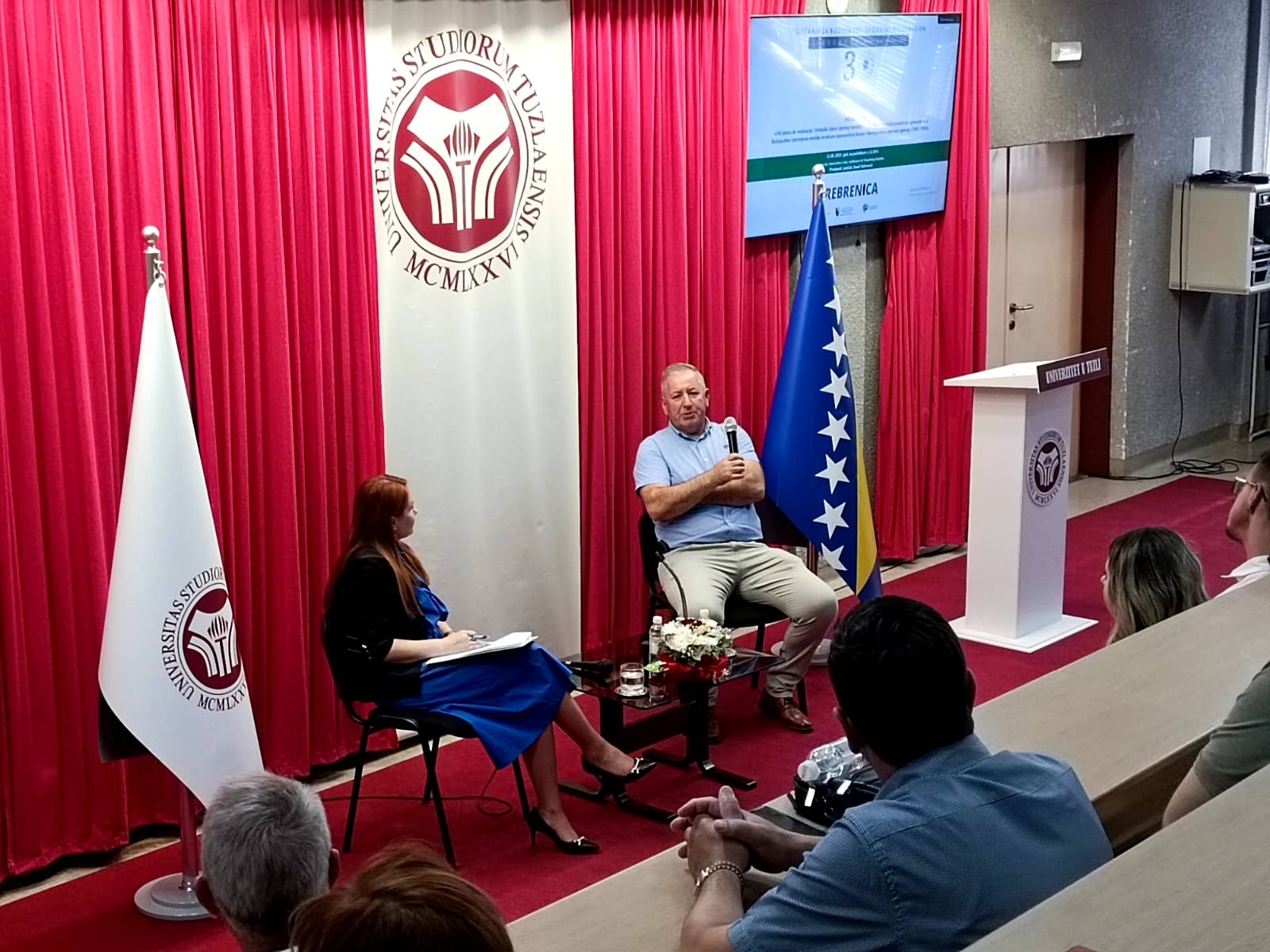 Razgovor s prof. dr. Seadom Selimovićem u okviru obilježavanja 30 godina genocida nad Bošnjacima u Srebrenici