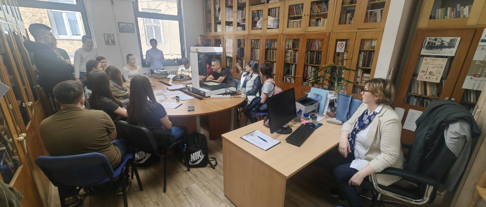 Radionica u Arhivu TK za studente i učenike