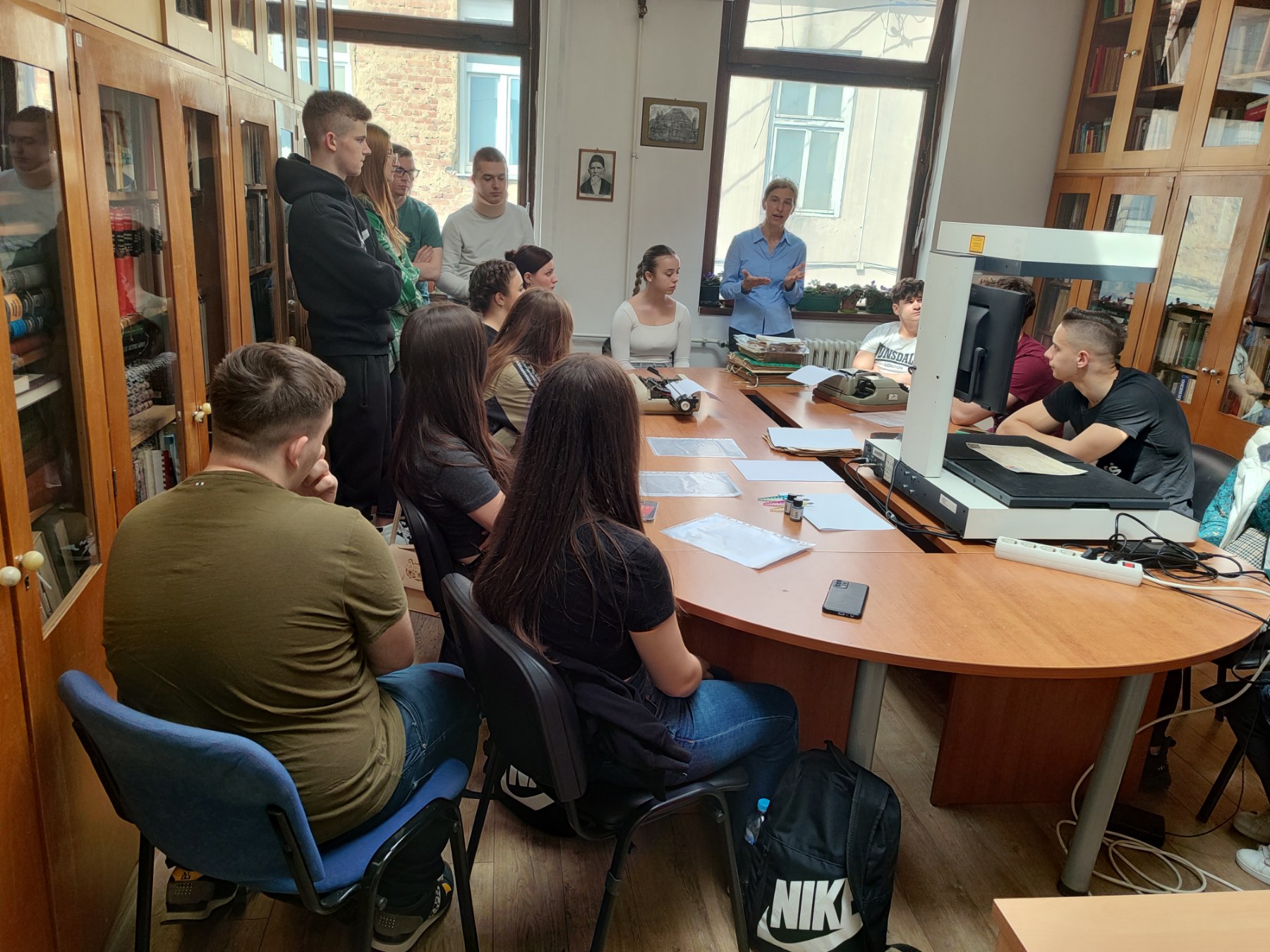 Radionica u Arhivu TK za studente i učenike